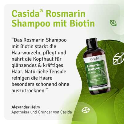 Rosmarin Shampoo mit Biotin, A-Nr.: 5955577 - 07
