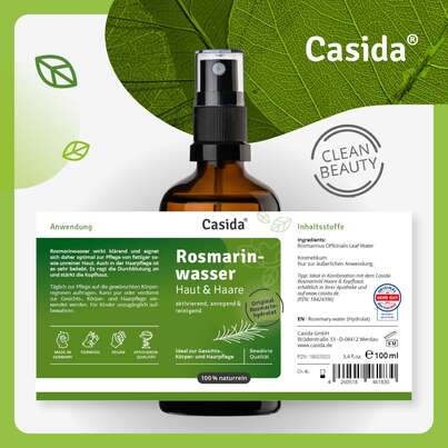 Rosmarinwasser Haut &amp; Haare, A-Nr.: 5745147 - 09