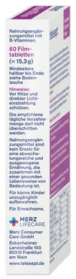 tetesept Folsäure 800 Depot Mini-Filmtabletten 60 St., A-Nr.: 5075020 - 05