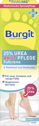 Burgit Urea Akut Fußcreme 75ml, A-Nr.: 5406161 - 01