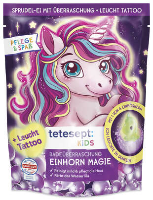 tetesept Kids Badeüberraschung Einhorn Magie, A-Nr.: 5967468 - 01