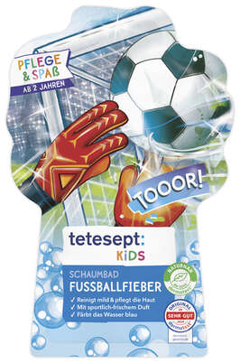 TETESEPT Kids Schaumbad Fußballfieber 40ML, A-Nr.: 5967511 - 01