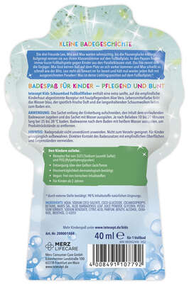 TETESEPT Kids Schaumbad Fußballfieber 40ML, A-Nr.: 5967511 - 02