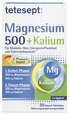 Sie sehen eine Packung tetesept Magnesium 500 + Kalium FTa 30ST, Produktbild: 01 tetesept Magnesium 500 + Kalium FTa 30ST, A-Nr.: 5074919 - 01