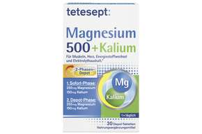 tetesept Magnesium 500 + Kalium FTa 30ST, A-Nr.: 5074919 - 01