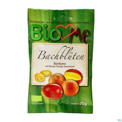Bachblueten -bio Loves Me Bonbons Mango-orange 75g, A-Nr.: 4733892 - 02