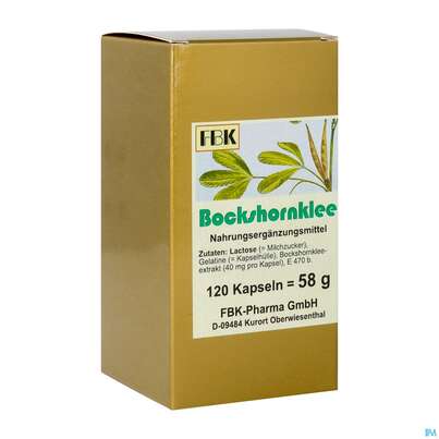 Bockshornklee Kapseln -fbk Pharma 120st, A-Nr.: 2047282 - 02