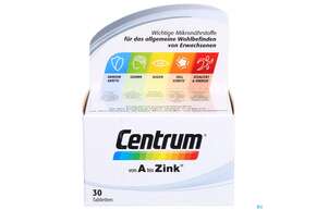 Centrum Tabl A-zink 30st, A-Nr.: 4555433 - 01
