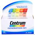 Sie sehen eine Packung Centrum Tabl Generation 50+ 100st, Produktbild: 01 Centrum Tabl Generation 50+ 100st, A-Nr.: 4555479 - 01