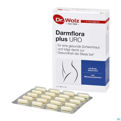 Darmflora Plus Dr.wolz Uro Kapseln Nr 60520 40st, A-Nr.: 5186707 - 04