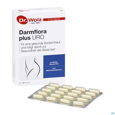 Darmflora Plus Dr.wolz Uro Kapseln Nr 60520 40st, A-Nr.: 5186707 - 05