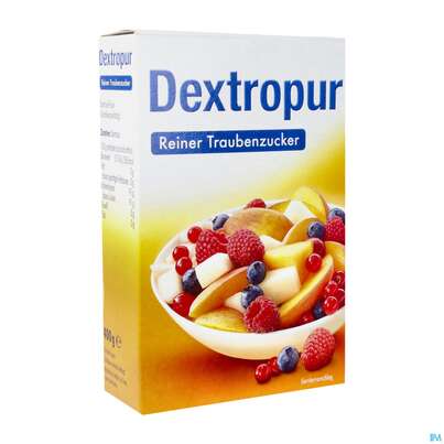 Sie sehen eine Packung Dextropur 400g, Produktbild: 02 Dextropur 400g, A-Nr.: 3292032 - 02