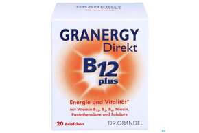 Dr.grandel Granergy Direkt B12 Plus Briefchen Nr 3292 20st, A-Nr.: 4257871 - 01