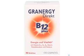 Dr.grandel Granergy Direkt B12 Plus Briefchen Nr 3294 40st, A-Nr.: 4257888 - 01
