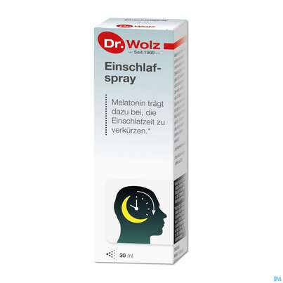 Sie sehen eine Packung Dr.wolz Einschlafspray 60518 30ml, Produktbild: 04 Dr.wolz Einschlafspray 60518 30ml, A-Nr.: 5465264 - 04