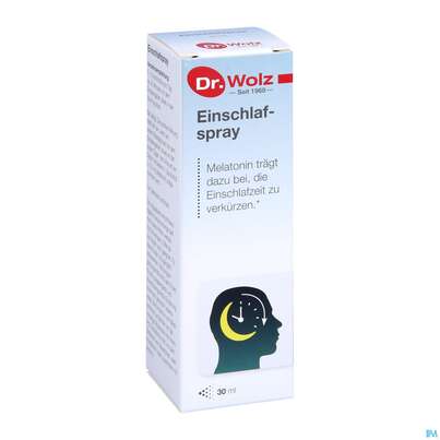 Sie sehen eine Packung Dr.wolz Einschlafspray 60518 30ml, Produktbild: 03 Dr.wolz Einschlafspray 60518 30ml, A-Nr.: 5465264 - 03