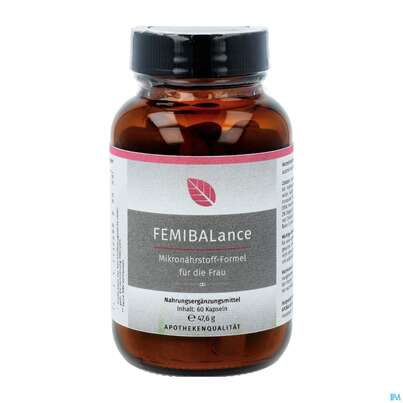 Sie sehen eine Packung Femibalance Kapseln Fuer Die Frau 60st, Produktbild: 02 Femibalance Kapseln Fuer Die Frau 60st, A-Nr.: 5106565 - 02