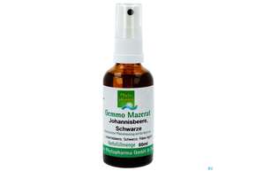 Gemmo Mazerat Johannisbeer/schwarz Ribes Nigrum/sprueh Phytopharma 50ml, A-Nr.: 3107388 - 01
