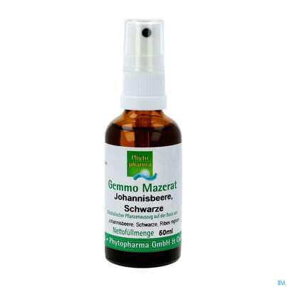Gemmo Mazerat Johannisbeer/schwarz Ribes Nigrum/sprueh Phytopharma 50ml, A-Nr.: 3107388 - 02
