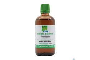 Gemmo Mazerat Weissdorn Crataegus Laevigata Phytopharma 100ml, A-Nr.: 5394587 - 01