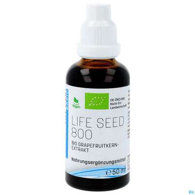 Grapefruit Bio Extrakt Life Seed Fluessig 50ml, A-Nr.: 3893808 - 01