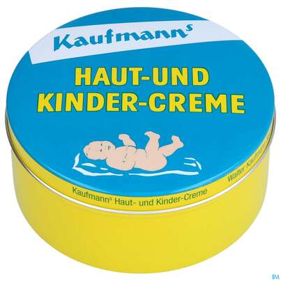 Sie sehen eine Packung Kaufmanns Haut +kinder-creme Dose 250ml, Produktbild: 02 Kaufmanns Haut +kinder-creme Dose 250ml, A-Nr.: 5886103 - 02