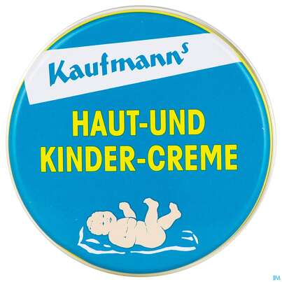 Sie sehen eine Packung Kaufmanns Haut +kinder-creme Dose 30ml, Produktbild: 01 Kaufmanns Haut +kinder-creme Dose 30ml, A-Nr.: 5886089 - 01
