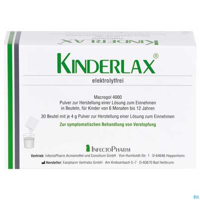 Kinderlax Elektrolytfrei Beutel 30st, A-Nr.: 4769252 - 01