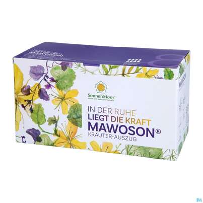 Mawoson -sonnenmoor Kraeuterauszug Magen-nerven 8x100 800ml, A-Nr.: 3633616 - 02