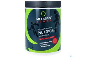 Melasan/sport Sportgetraenk Nutriose Johannisbeere 640g, A-Nr.: 4343352 - 01
