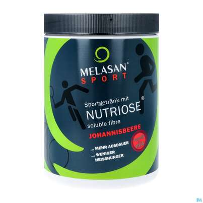 Melasan/sport Sportgetraenk Nutriose Johannisbeere 640g, A-Nr.: 4343352 - 02