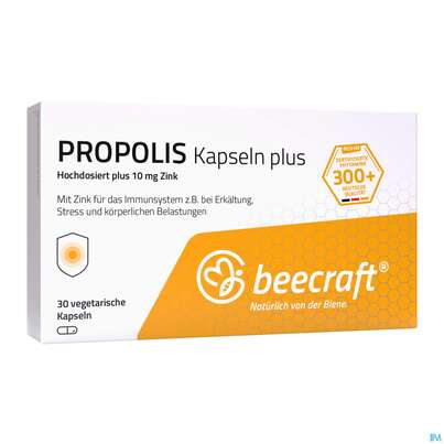 Propolis Beecraft Kapseln 62002 30st, A-Nr.: 5214266 - 01