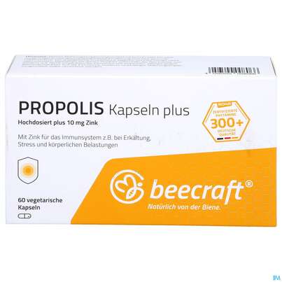 Propolis Beecraft Kapseln 62003 60st, A-Nr.: 5214243 - 01