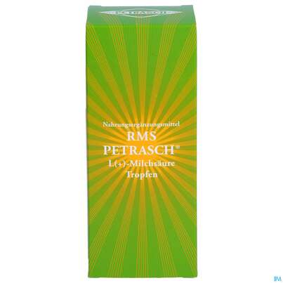 Rms-petrasch Tropfen L (+) Milchsaeure Petrasch 100ml, A-Nr.: 3681928 - 01