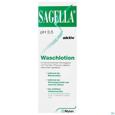 Sagella Aktiv Waschlotion 250ml, A-Nr.: 4010194 - 01