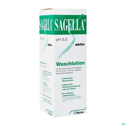 Sagella Aktiv Waschlotion 250ml, A-Nr.: 4010194 - 02