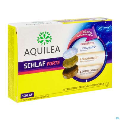 Schlaf Tabl Forte 1,8mg Aquilea 30st, A-Nr.: 5606670 - 02