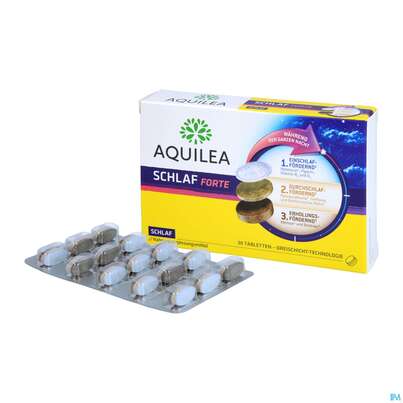 Schlaf Tabl Forte 1,8mg Aquilea 30st, A-Nr.: 5606670 - 03