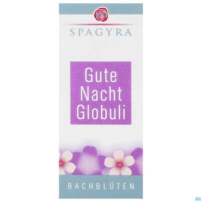 Sie sehen eine Packung Spagyra Globuli Dr.bach Gute Nacht 10g, Produktbild: 01 Spagyra Globuli Dr.bach Gute Nacht 10g, A-Nr.: 3994917 - 01