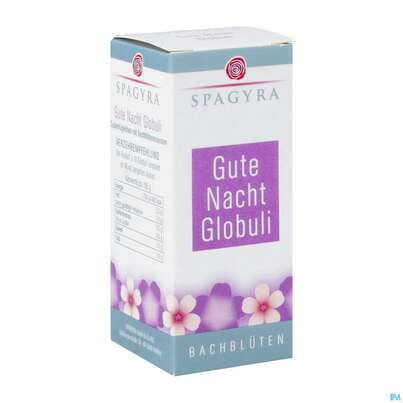 Sie sehen eine Packung Spagyra Globuli Dr.bach Gute Nacht 10g, Produktbild: 02 Spagyra Globuli Dr.bach Gute Nacht 10g, A-Nr.: 3994917 - 02