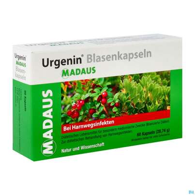 Urgenin Blasen Kapseln 60st, A-Nr.: 4062647 - 02