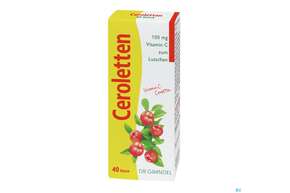 Vitamin C Ceroletten Lutschtabl Dr Grandel Nr 1225 40st, A-Nr.: 3080755 - 01