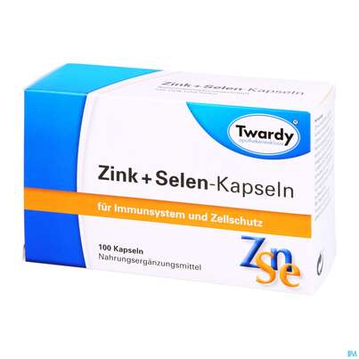 Zink +selen Kapseln Twardy 100st, A-Nr.: 1876728 - 02