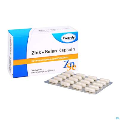 Zink +selen Kapseln Twardy 100st, A-Nr.: 1876728 - 05