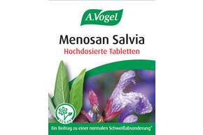 Sie sehen eine Packung A.Vogel Menosan Salvia, Produktbild: 01 A.Vogel Menosan Salvia, A-Nr.: 4296256 - 01