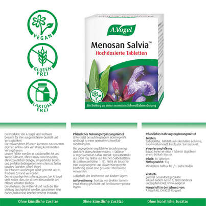Sie sehen eine Packung A.Vogel Menosan Salvia, Produktbild: 07 A.Vogel Menosan Salvia, A-Nr.: 4296256 - 07