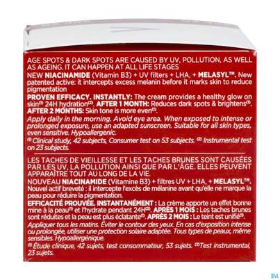 Sie sehen eine Packung Vichy Liftactiv B3 Anti-pigmentflecken Creme Lsf50 50ml, Produktbild: 07 Vichy Liftactiv B3 Anti-pigmentflecken Creme Lsf50 50ml, A-Nr.: 5662504 - 07