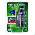 Sie sehen eine Packung Nicorette Spray 1mg/spruehstoss Z.anw.i.d.mundhoehle lösung Fruit & Mint Nfc 1st, Produktbild: 02 Nicorette Spray 1mg/spruehstoss Z.anw.i.d.mundhoehle lösung Fruit & Mint Nfc 1st, A-Nr.: 5510266 - 02