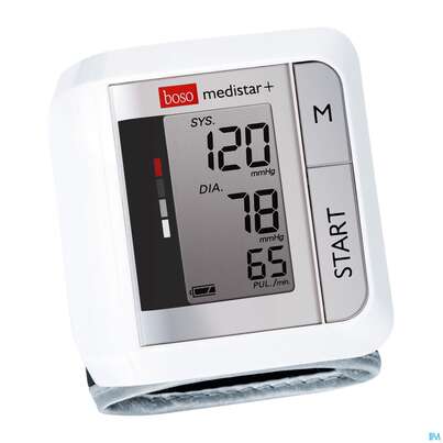 Sie sehen eine Packung Blutdruckmesser Boso Medistar/plus Handgelenksgeraet 1st, Produktbild: 03 Blutdruckmesser Boso Medistar/plus Handgelenksgeraet 1st, A-Nr.: 4178574 - 03