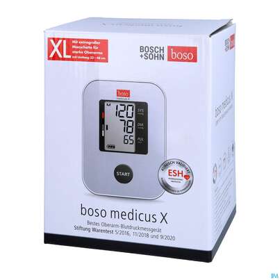 Sie sehen eine Packung Blutdruckmesser Boso Medicus X Xl 32-48cm 1st, Produktbild: 02 Blutdruckmesser Boso Medicus X Xl 32-48cm 1st, A-Nr.: 4843936 - 02